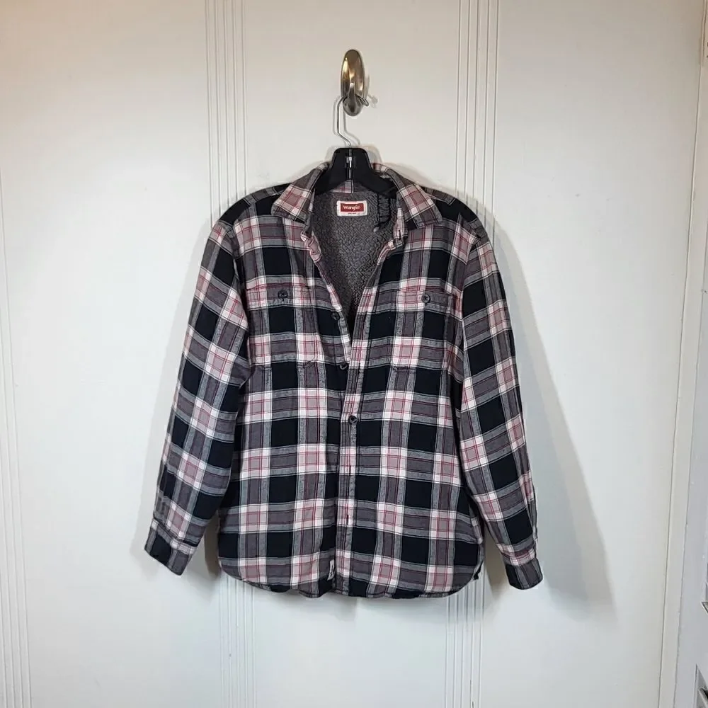 Wrangler Men's Plaid Shacket